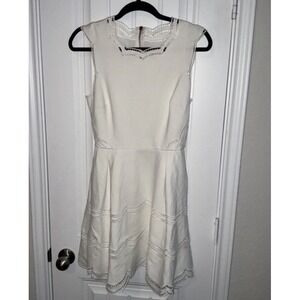 Ted baker Sleeveless Fit And‎ Flare Dress Size 2 Preppy Coquette Cocktail Party